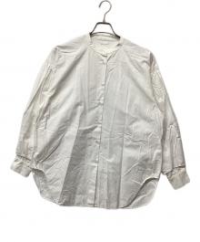 SEEALL（シーオール）の古着「NO COLLAR SHIRTS」｜ホワイト