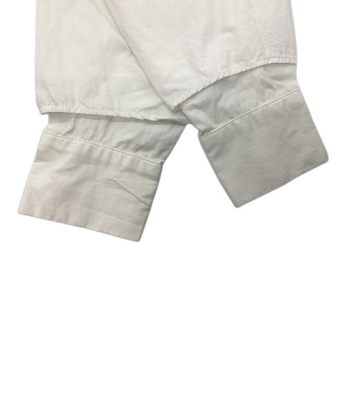 SEEALL（シーオール）SEEALL (シーオール) NO COLLAR SHIRTS ホワイト サイズ:38の古着・服飾アイテム