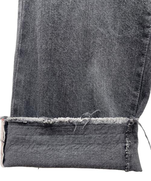 ES:S（エス）ES:S (エス) CINCH BACK BAGGY JEANS ブラック サイズ:32の古着・服飾アイテム