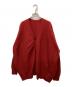 journal standard luxe（ジャーナルスタンダード ラックス）の古着「メリノボイルVネックカーディガン」｜レッド