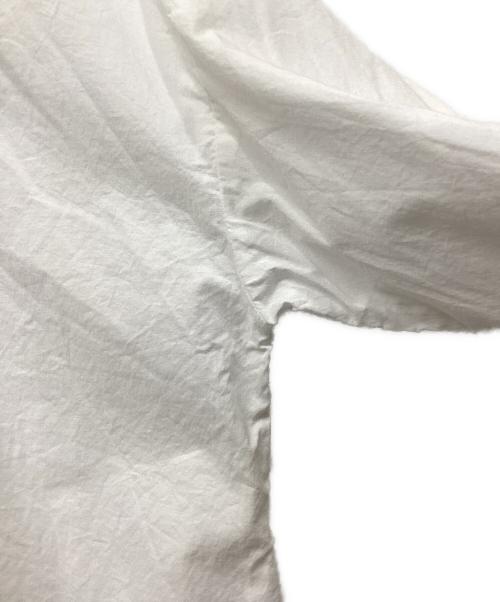 BEAMS BOY（ビームスボーイ）BEAMS BOY (ビームスボーイ) ピンタック フリル シャツ ホワイト サイズ:不明の古着・服飾アイテム