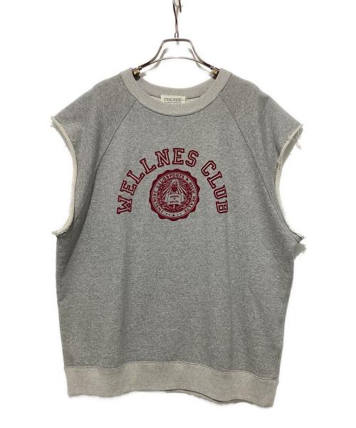 INSCRIRE（アンスクリア）INSCRIRE (アンスクリア) ノースリーブスウェット グレー サイズ:Lの古着・服飾アイテム