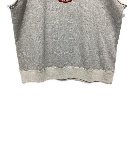 INSCRIRE（アンスクリア）INSCRIRE (アンスクリア) ノースリーブスウェット グレー サイズ:Lの古着・服飾アイテム