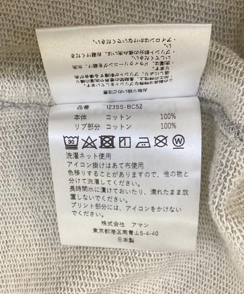 INSCRIRE（アンスクリア）INSCRIRE (アンスクリア) ノースリーブスウェット グレー サイズ:Lの古着・服飾アイテム