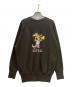 WAREHOUSE (ウエアハウス) フロッキープリント スウェット ブラウン サイズ:L：7000円