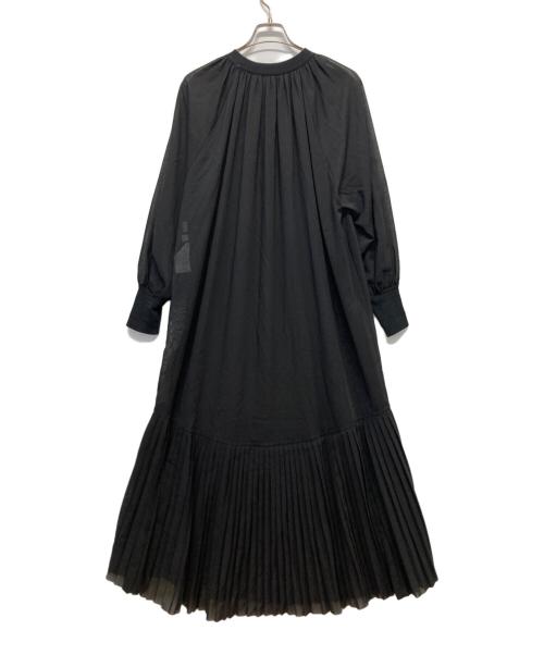 HYKE（ハイク）HYKE (ハイク) シアーボイルドレス ブラック サイズ:2の古着・服飾アイテム