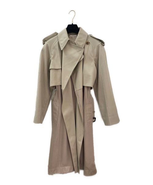 CELINE（セリーヌ）CELINE (セリーヌ) トレンチコート ベージュ サイズ:38の古着・服飾アイテム