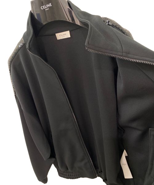 CELINE（セリーヌ）CELINE (セリーヌ) トラックジャケット ブラック サイズ:Mの古着・服飾アイテム