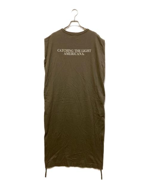 L'appartement（アパルトモン）L'Appartement (アパルトモン) Americana (アメリカーナ) N/S SIDE ZIP Onepiece カーキ サイズ:SIZE Freeの古着・服飾アイテム