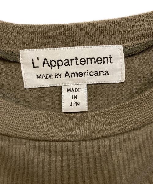 L'appartement（アパルトモン）L'Appartement (アパルトモン) Americana (アメリカーナ) N/S SIDE ZIP Onepiece カーキ サイズ:SIZE Freeの古着・服飾アイテム