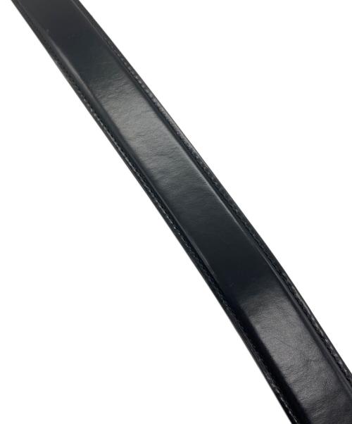 BALENCIAGA（バレンシアガ）BALENCIAGA (バレンシアガ) レザーベルト ブラックの古着・服飾アイテム