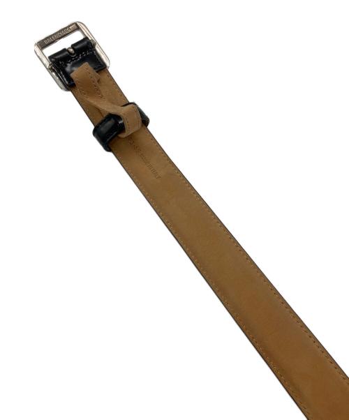 BALENCIAGA（バレンシアガ）BALENCIAGA (バレンシアガ) レザーベルト ブラックの古着・服飾アイテム