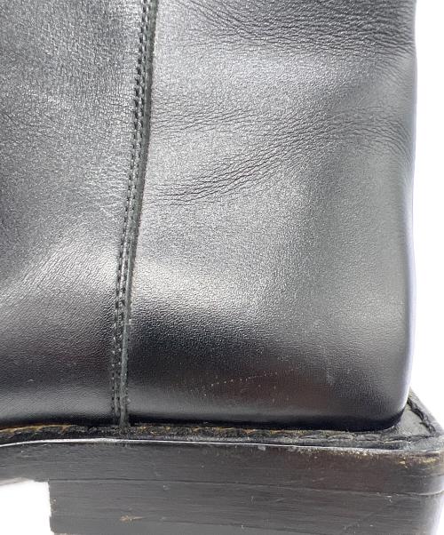 BALENCIAGA（バレンシアガ）BALENCIAGA (バレンシアガ) BB LOGO SIDEZIP BOOTS ブラック サイズ:35の古着・服飾アイテム