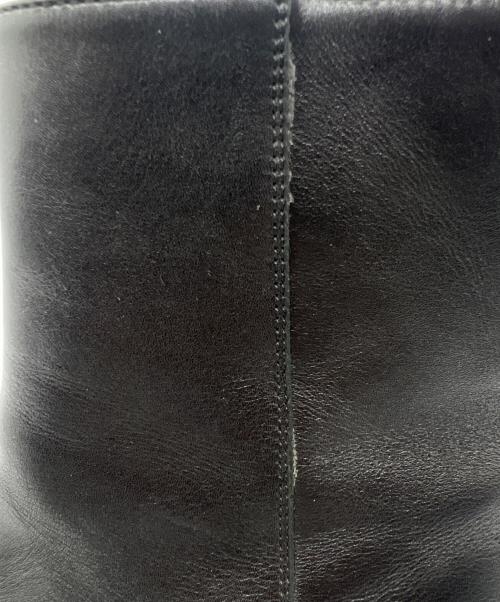 BALENCIAGA（バレンシアガ）BALENCIAGA (バレンシアガ) BB LOGO SIDEZIP BOOTS ブラック サイズ:35の古着・服飾アイテム