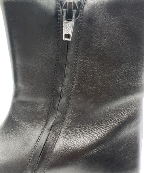 BALENCIAGA（バレンシアガ）BALENCIAGA (バレンシアガ) BB LOGO SIDEZIP BOOTS ブラック サイズ:35の古着・服飾アイテム