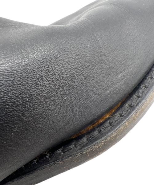 BALENCIAGA（バレンシアガ）BALENCIAGA (バレンシアガ) BB LOGO SIDEZIP BOOTS ブラック サイズ:35の古着・服飾アイテム