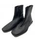BALENCIAGA（バレンシアガ）の古着「BB LOGO SIDEZIP BOOTS」｜ブラック
