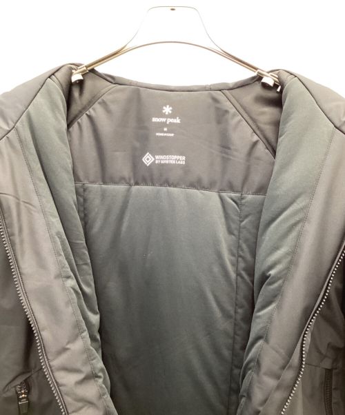 Snow peak（スノーピーク）Snow peak (スノーピーク) アウトドアウェア(ジャケット) ブラック サイズ:Mの古着・服飾アイテム