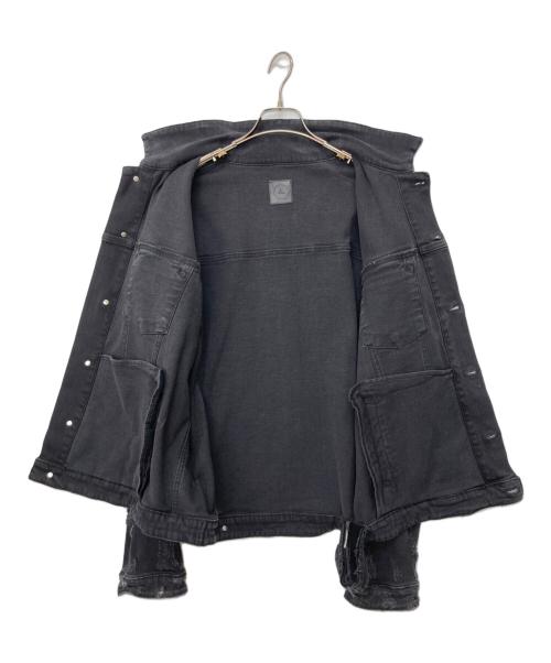 ALCHEMIST（アルケミスト）ALCHEMIST (アルケミスト) ROCKY DISTRESSED JACKET ブラック サイズ:Mの古着・服飾アイテム
