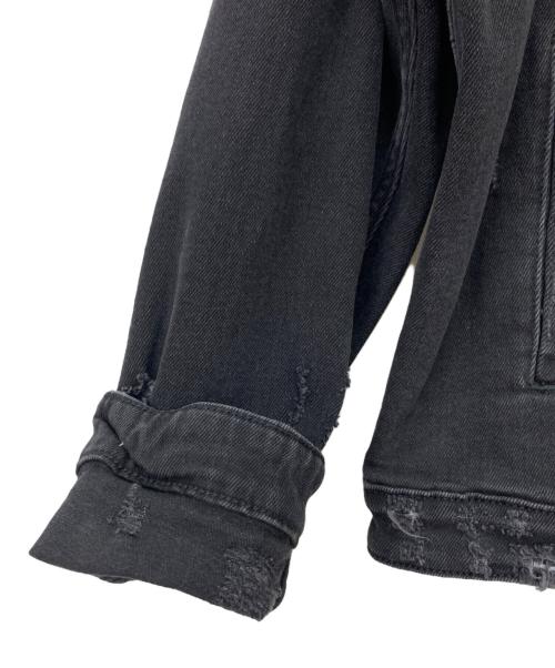 ALCHEMIST（アルケミスト）ALCHEMIST (アルケミスト) ROCKY DISTRESSED JACKET ブラック サイズ:Mの古着・服飾アイテム