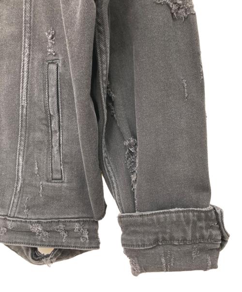 ALCHEMIST（アルケミスト）ALCHEMIST (アルケミスト) ROCKY DISTRESSED JACKET ブラック サイズ:Mの古着・服飾アイテム