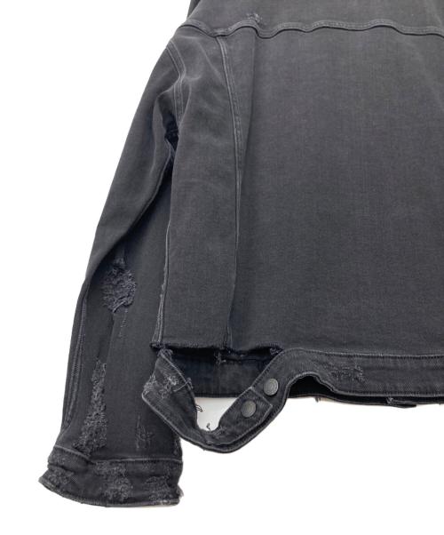 ALCHEMIST（アルケミスト）ALCHEMIST (アルケミスト) ROCKY DISTRESSED JACKET ブラック サイズ:Mの古着・服飾アイテム