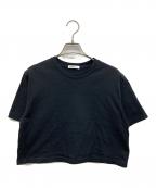 EVERYDAY I LIKE.エヴリデイ アイ ライク）の古着「Cropped Tシャツ」｜ブラック