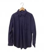 MUSE de Deuxieme Classeミューズ ドゥーズィエム クラス）の古着「OXFORD BD シャツ」｜ネイビー