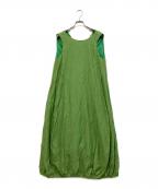 SLOBE citronスローブシトロン）の古着「Balloonワンピース」｜グリーン