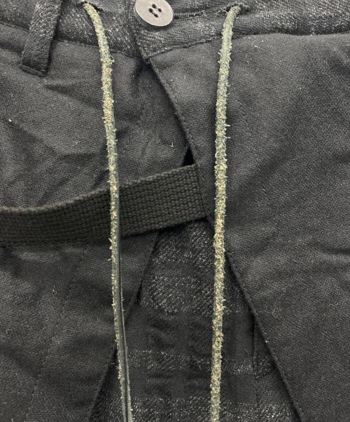 D.HYGEN（ディーハイゲン）D.HYGEN (ディーハイゲン) クロップドパンツ ブラック サイズ:2の古着・服飾アイテム