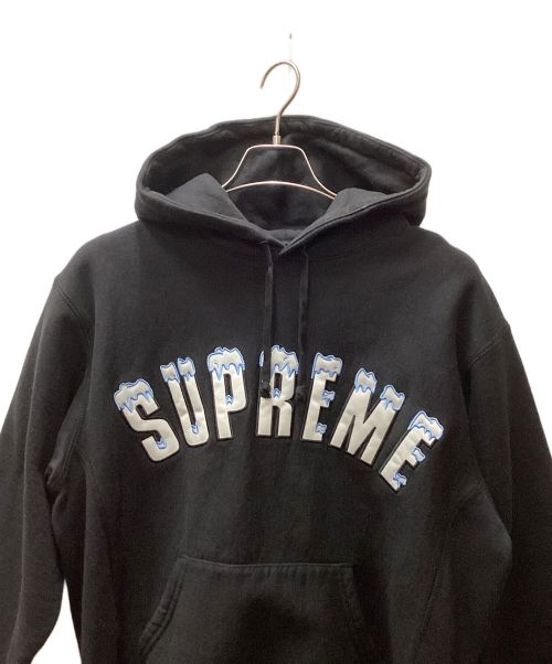 SUPREME（シュプリーム）SUPREME (シュプリーム) Icy Arc Hooded Sweatshirt /ICアークフーディッドスウェットシャツ ブラック サイズ:Sの古着・服飾アイテム