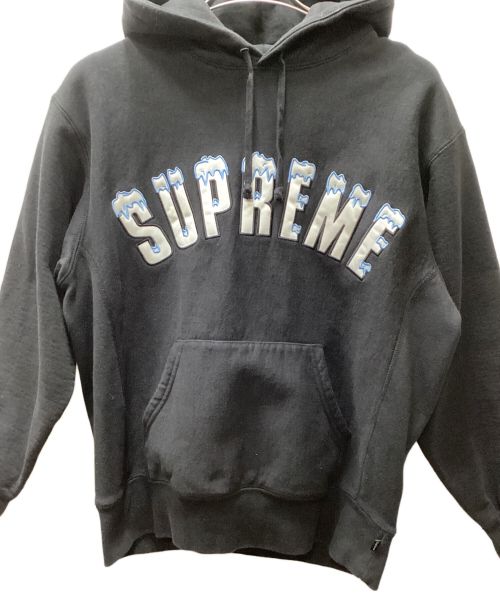 SUPREME（シュプリーム）SUPREME (シュプリーム) Icy Arc Hooded Sweatshirt /ICアークフーディッドスウェットシャツ ブラック サイズ:Sの古着・服飾アイテム