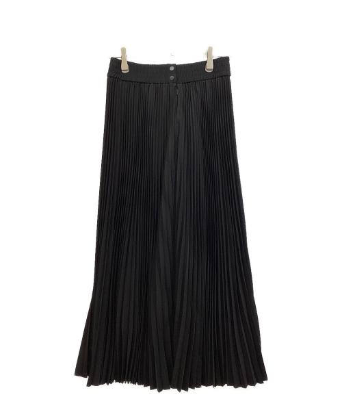 HYKE（ハイク）HYKE (ハイク) PLEATED SKIRT ブラック サイズ:2の古着・服飾アイテム
