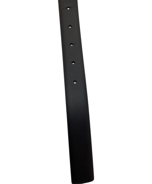 Salvatore Ferragamo（サルヴァトーレ フェラガモ）Salvatore Ferragamo (サルヴァトーレ フェラガモ) ガンチーニレザーベルト ブラックの古着・服飾アイテム