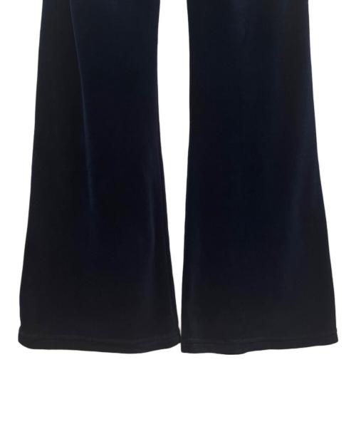 CELINE（セリーヌ）CELINE (セリーヌ) トリオンフベロアトラックパンツ ネイビー サイズ:Sの古着・服飾アイテム