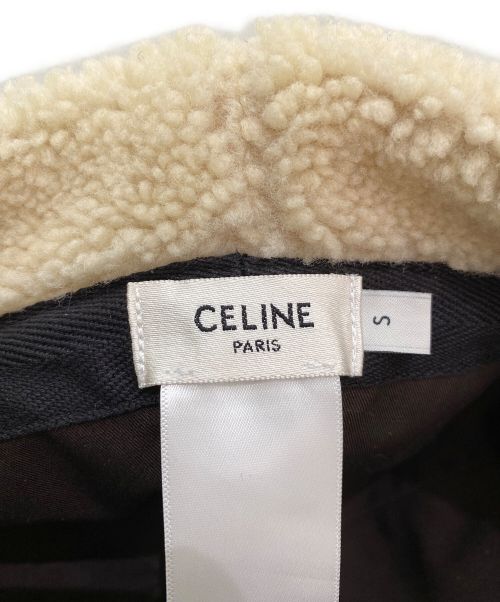 CELINE（セリーヌ）CELINE (セリーヌ) チャプカハット ブラウン サイズ:Sの古着・服飾アイテム