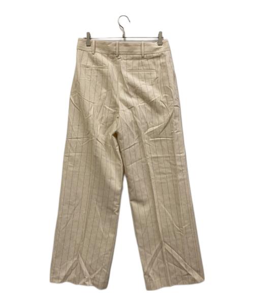 SEZANE（セザンヌ）SEZANE (セザンヌ) ストライプパンツ アイボリー サイズ:SIZE 40の古着・服飾アイテム