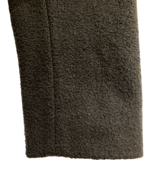 COHINA（コヒナ）COHINA (コヒナ) ブークレノーカラーコート ブラウン サイズ:regularの古着・服飾アイテム