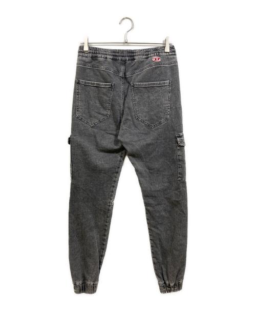 DIESEL（ディーゼル）DIESEL (ディーゼル) デニムカーゴパンツ ブラック サイズ:27の古着・服飾アイテム