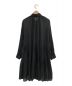 Whim Gazette (ウィムガゼット) シフォンティアードシャツワンピース ブラック サイズ:F：5000円