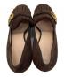 中古・古着 GUCCI (グッチ) GGマーモントパンプス ブラウン サイズ:37：30000円