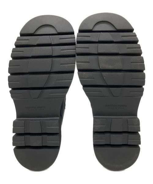 BOTTEGA VENETA（ボッテガベネタ）BOTTEGA VENETA (ボッテガベネタ) ラグ メリージェーン シューズ ブラック サイズ:36の古着・服飾アイテム