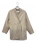 SOEJU（ソージュ）の古着「ウールリバーミディコート」｜ベージュ