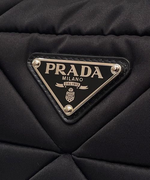PRADA（プラダ）PRADA (プラダ) ショルダーバッグ/ミニポシェット付ショルダーバッグ ブラック サイズ:‐の古着・服飾アイテム