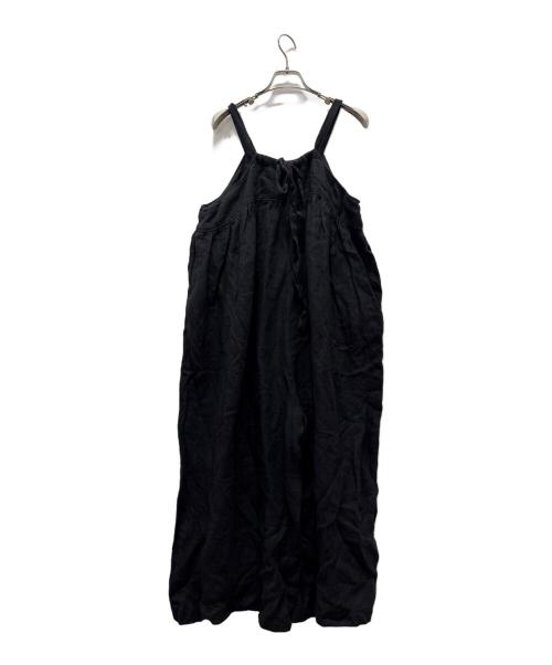 Gauze#（ガーゼ）Gauze# (ガーゼ) サロペット ブラック サイズ:FREEの古着・服飾アイテム