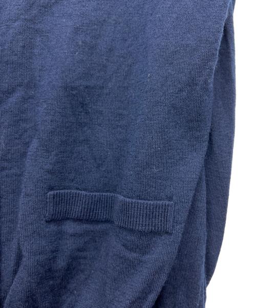 ETRE TOKYO（エトレトウキョウ）ETRE TOKYO (エトレトウキョウ) ハイゲージニットベスト ネイビー サイズ:Fの古着・服飾アイテム