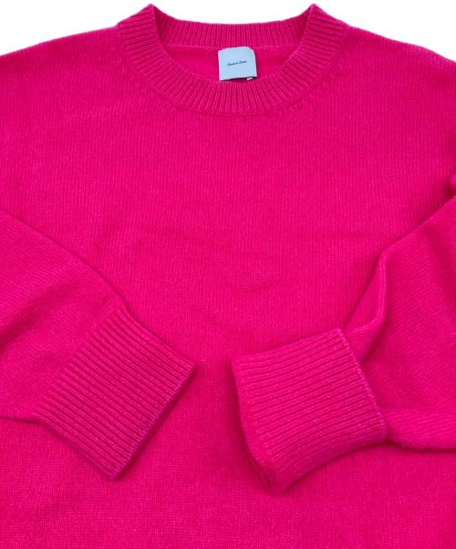 Spick and Span（スピック＆スパン）Spick and Span (スピックアンドスパン) カシミヤウールクループルオーバー ピンク サイズ:Fの古着・服飾アイテム