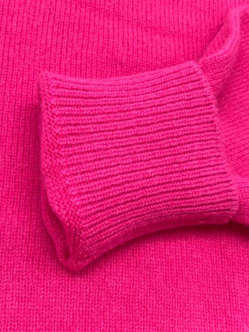 Spick and Span（スピック＆スパン）Spick and Span (スピックアンドスパン) カシミヤウールクループルオーバー ピンク サイズ:Fの古着・服飾アイテム