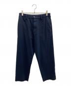 MARNIマルニ）の古着「COOL WOOL TROUSER」｜ネイビー
