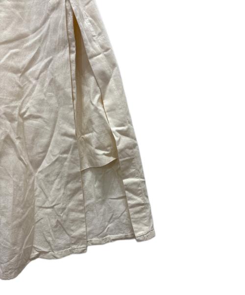 JAN MACHENHAUER（ヤンマッケンハウアー）JAN MACHENHAUER (ヤンマッケンハウアー) ノースリーブワンピース アイボリー サイズ:38の古着・服飾アイテム